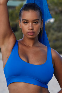 Jamaica Top - Azure