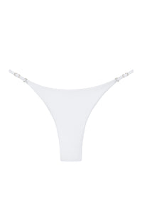 Capri Bottom - White Rib