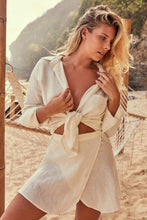 Load image into Gallery viewer, Monaco Linen Shirt - Ivory