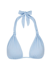 Tulum Top - Sky Blue Rib