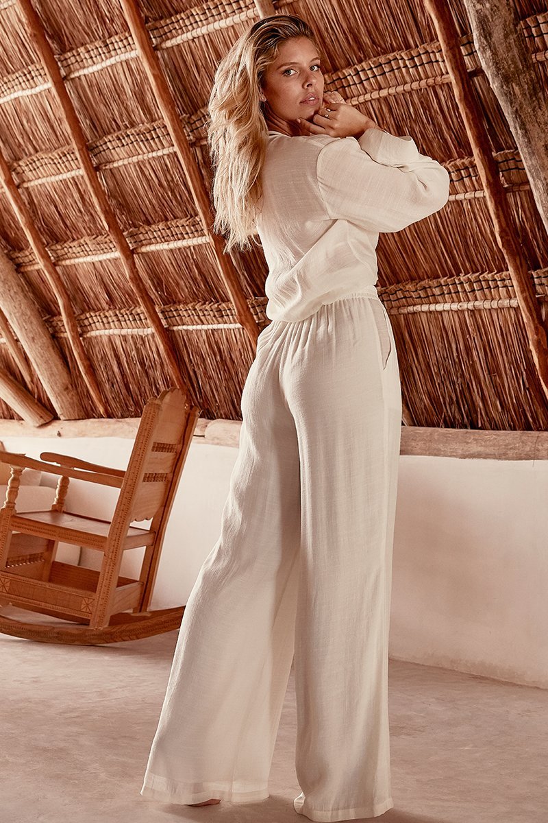 Tahiti Pant - Ivory